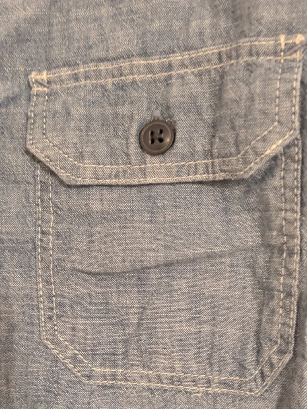 GAP Kids Chambray Shirt - Light Blue